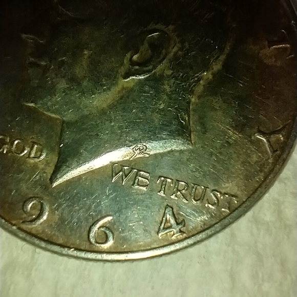 1964 United States Kennedy half dollar, excellent condition - Picture 2 of 3